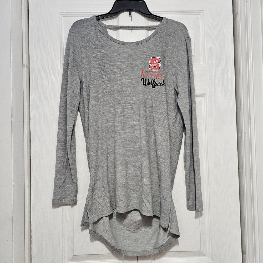 NC State Wolfpack Women's Drape back top